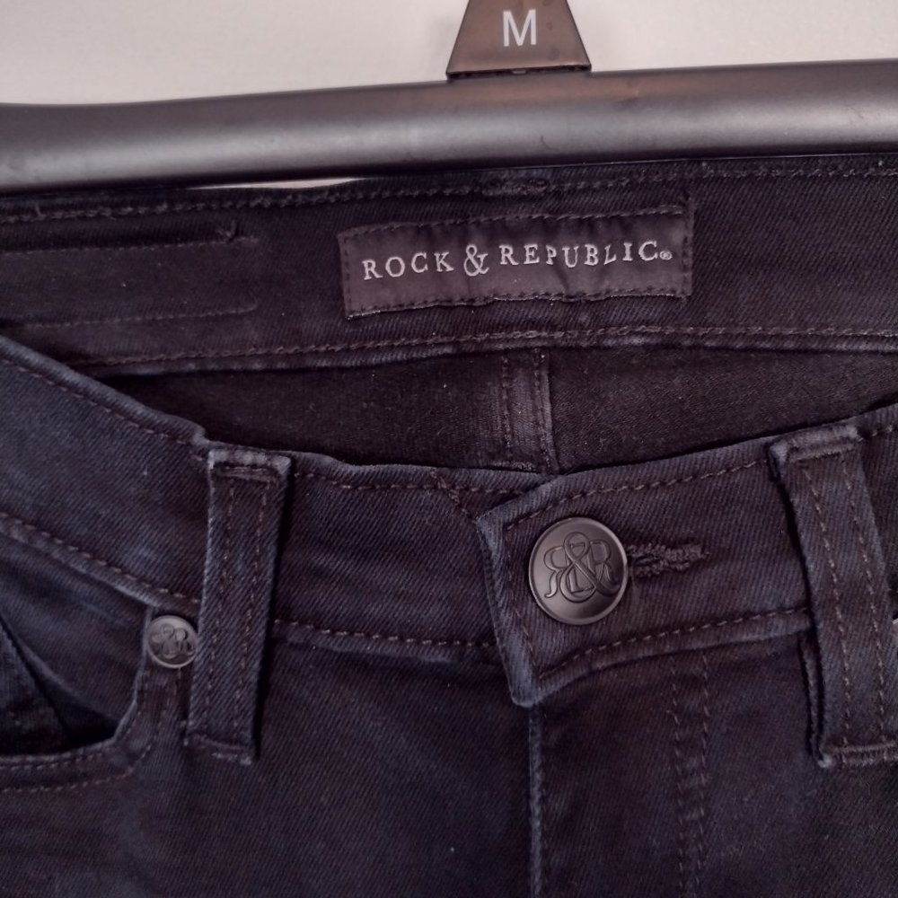 Rock & Republic Dark Blue Jeans - Picture 5 of 6